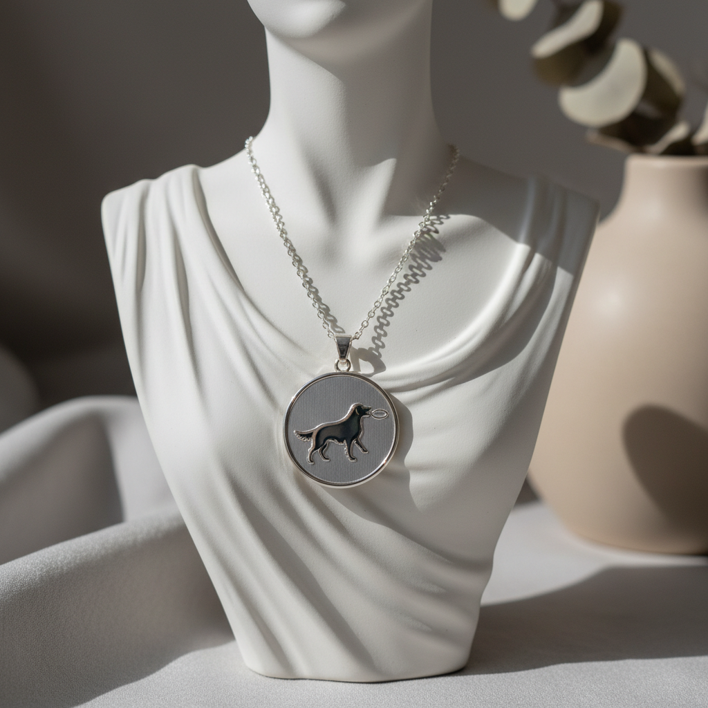 Pet Portrait Necklace